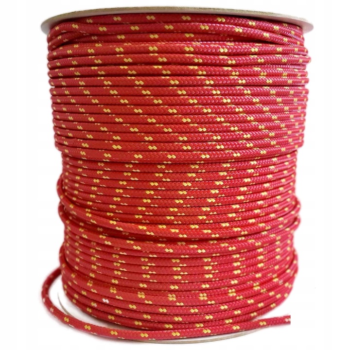 Въже, ZEGLARSKA, 10 мм, червено, 200 м