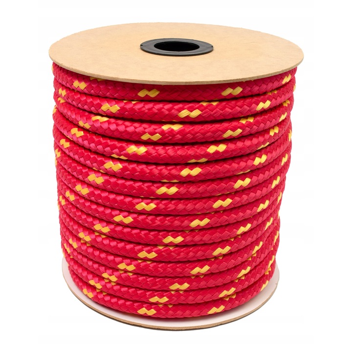 Плетено полипропилено въже 20 мм, червено, 30 м