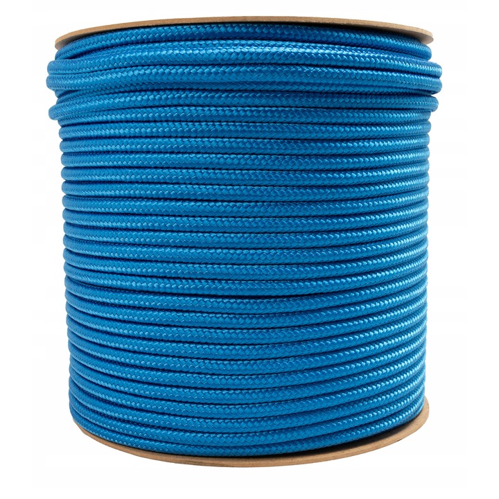 Полипропиленово въже 10 мм, 50 м, UV устойчиво, черно