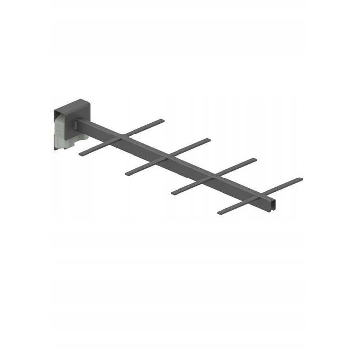 Suport bauturi Peka Spider, antracit, 69x175x440mm