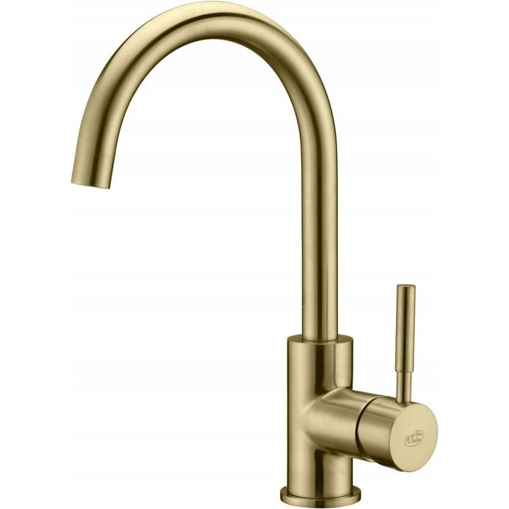 Blue Water Colorado csaptelep, antik sárgaréz, 360 fokban forgatható kifolyó, 3/8" méret