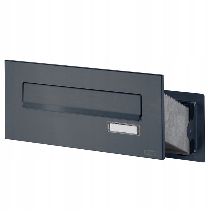 MAUER 110 postaláda, antracit, 265x410mm, horganyzott acélból, multifunkcionális készlet, PSG