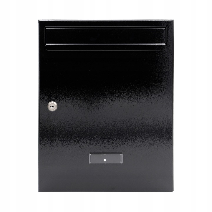 Skrzynka na listy W5, format C4, neagra, 375x300x110mm, montaj pe suprafete