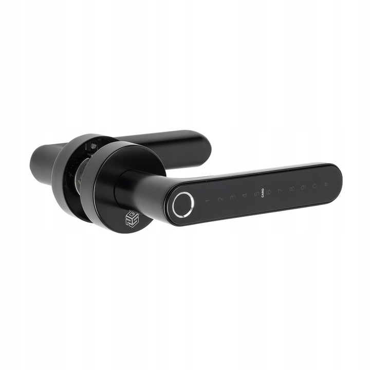 Maner usa Smart PSG LUMA, electronica, neagra, 35-60mm, cu 4 metode de deschidere, set complet