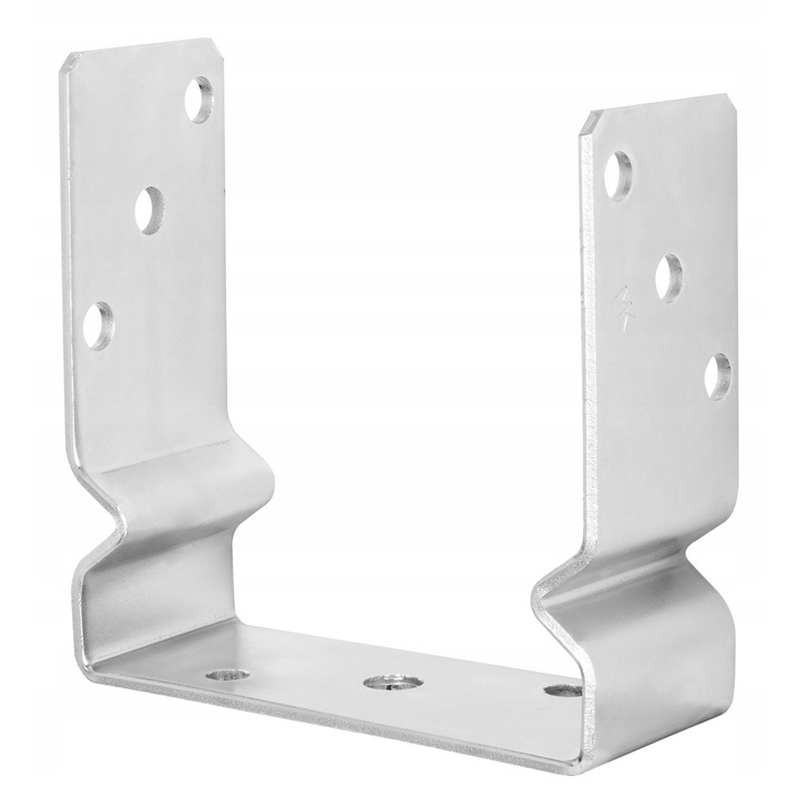 Baza de stalp tip 'U' Zygzak, 140x60mm, set 6 bucati, protectie anticoroziva