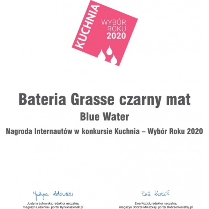 Санитарен смесител Grasse, Art Platino, с прибиращ се чучур, матово черно покритие, въртене на 360°