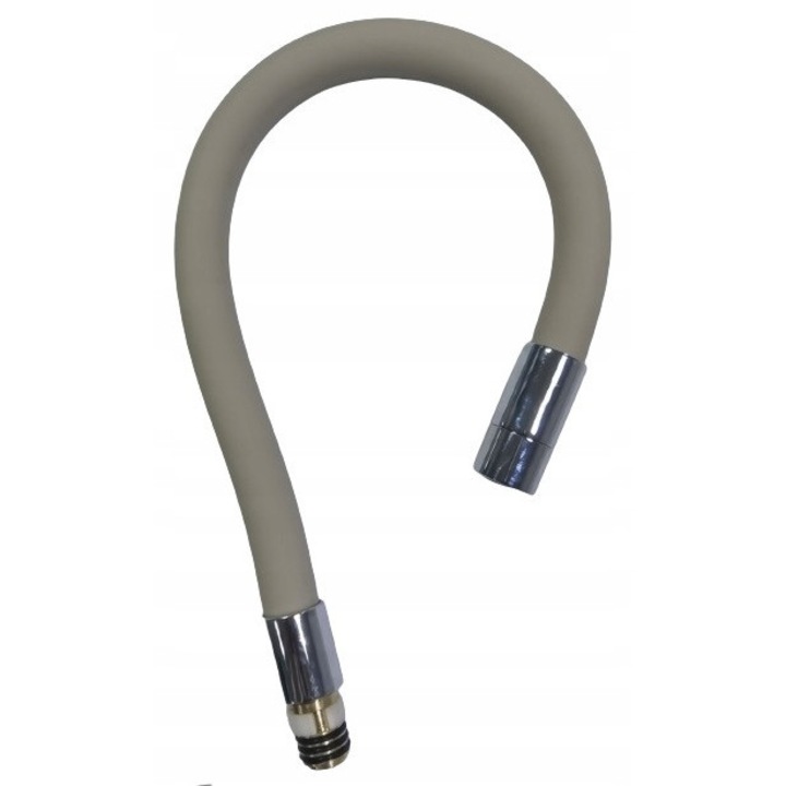 Pipa flexibila Akces 1-functie, neagra, 15x35cm, 17x33cm