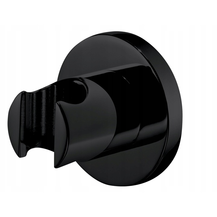 Suport pentru dus, Omnires, model 8873ABL, negru, montare pe perete