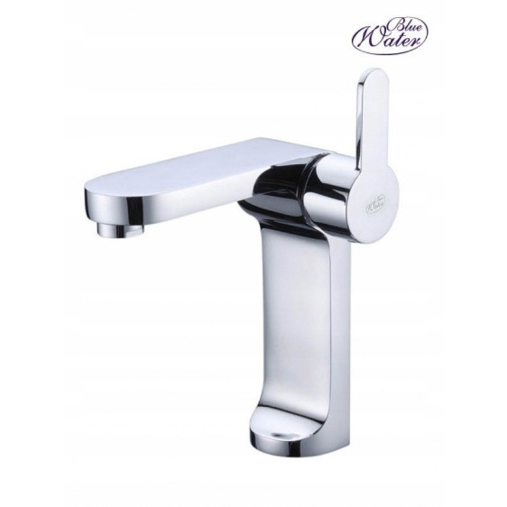 GALA mosdó csaptelep, Blue Water, króm, 400 mm, flexibilis 3/8" csatlakozással