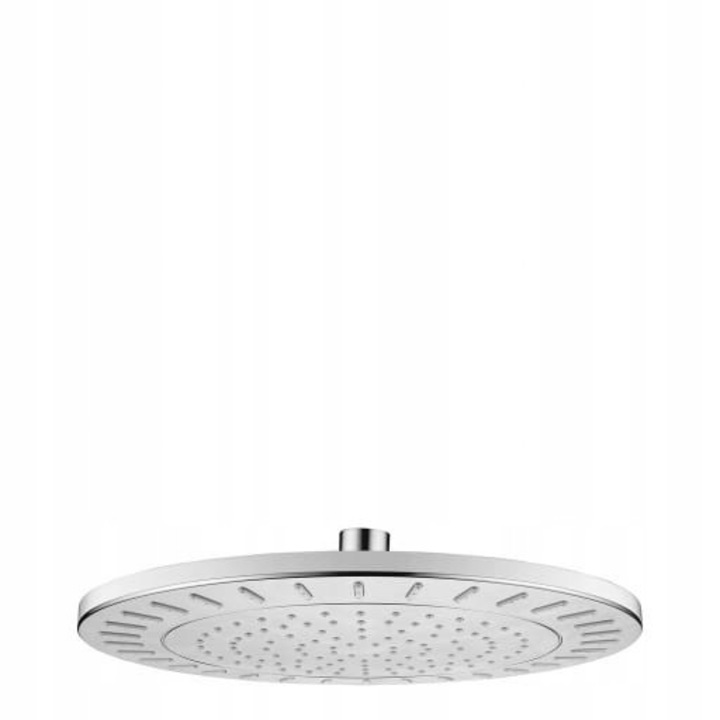 Coloana de dus rotunda, Nevada, 22,5cm, alb/chrom, 1 functie, set