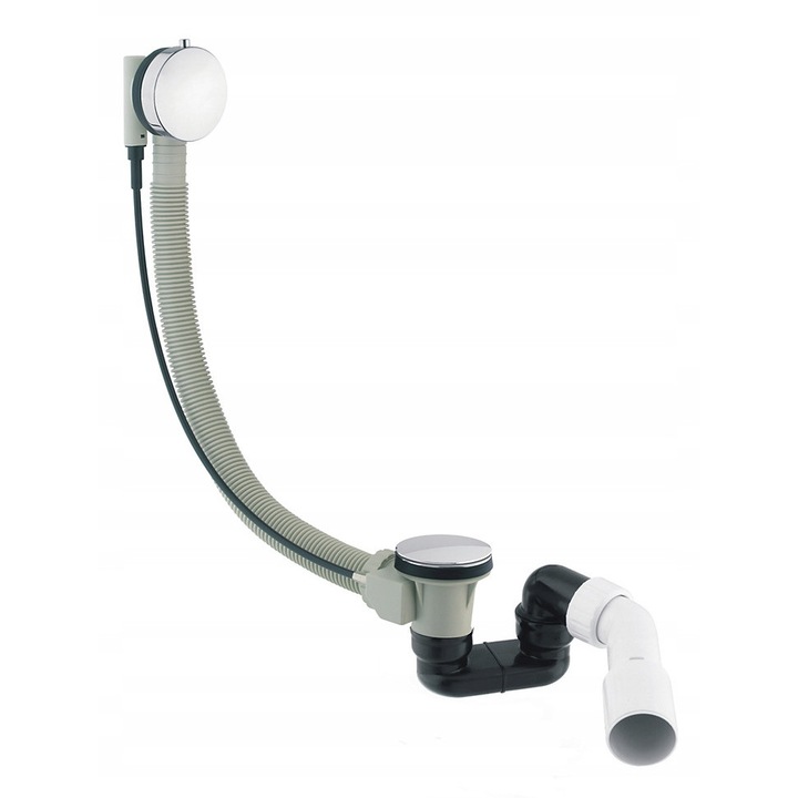 Sifon cada, OMNIRES CGS, crom, automat, 11x81cm