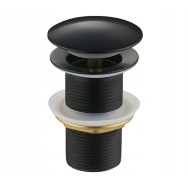 Korek Klik Klak pentru Umywalki, Ari, Mosiadz, 40mm, Negru, 95x65x65mm