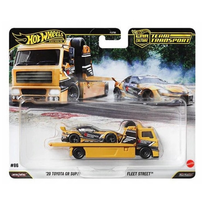 Set masinute Hot Wheels, Team Transport, multicolor, 3x5cm