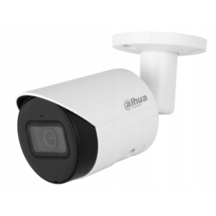 Camera IP Dahua IPC-HFW2849S-S-IL-0280B, 8.3 Mpx 4K UHD, 2.8 mm, neagra, rezistenta la vandalism