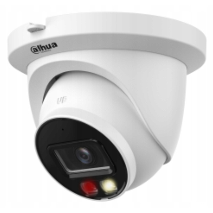 Camera de supraveghere IP 5MPx DAHUA IPC-HDW2549TM-S-IL-0280B, 2.8mm, Smart Dual Illumination, PoE, IP67
