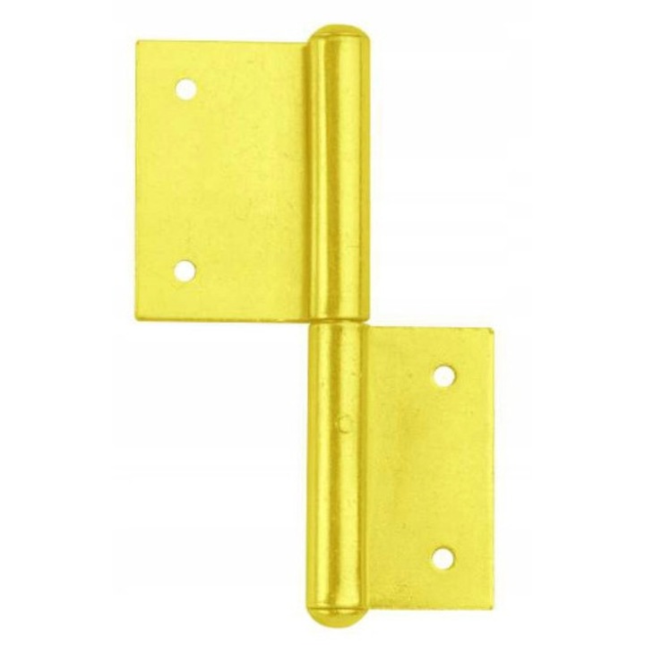 Balamale, Mark, 100mm, ocynk galben, set 15 bucati