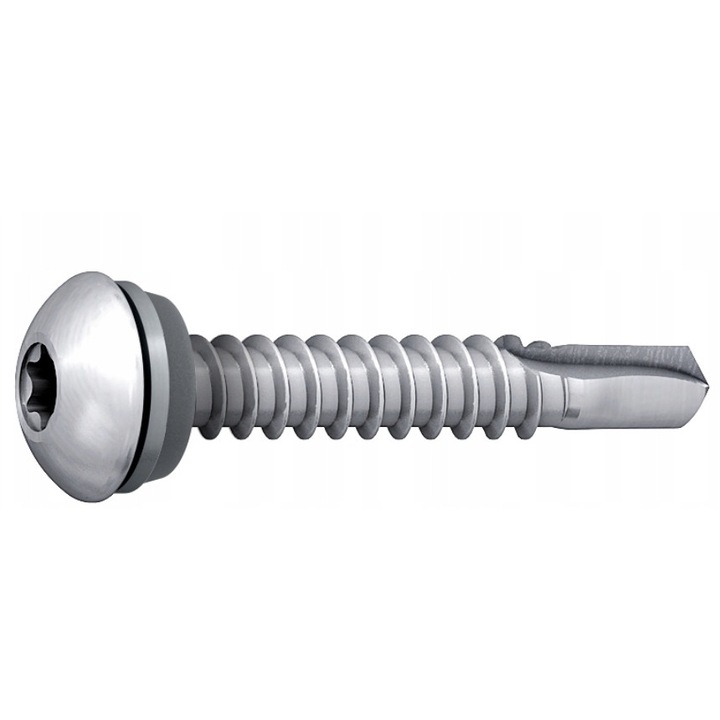 Surub auto-perforant inox 4,8x19mm T25 set 100 bucati