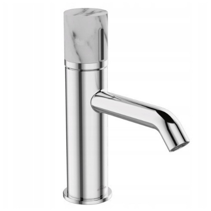 Mosogatóra szerelhető csaptelep, INVENA GABRO PLUS, króm, 25 mm, 40 cm-es csatlakozó tömlővel