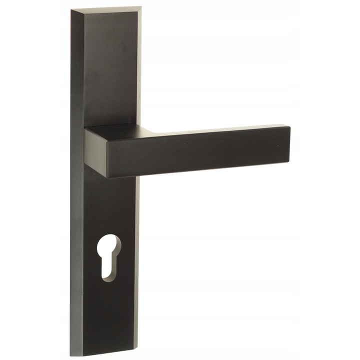 Maner usa exterior Alubrass, 72mm, set manere, negru