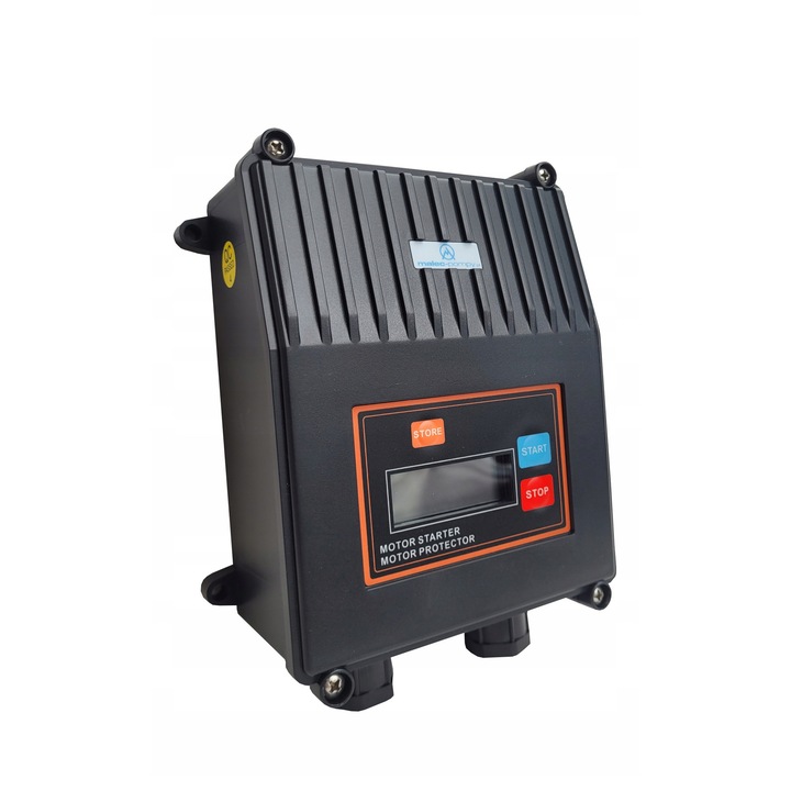 Vezérlődoboz szivattyúkhoz, 1.1 kW, 40uF, hővédelem, méretek 152x125x70 mm