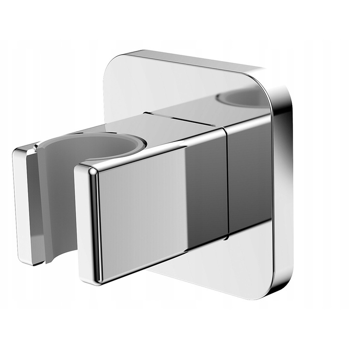 Suport de perete pentru casti Omnires 8815ACR, crom, 6x6cm, 5,5cm