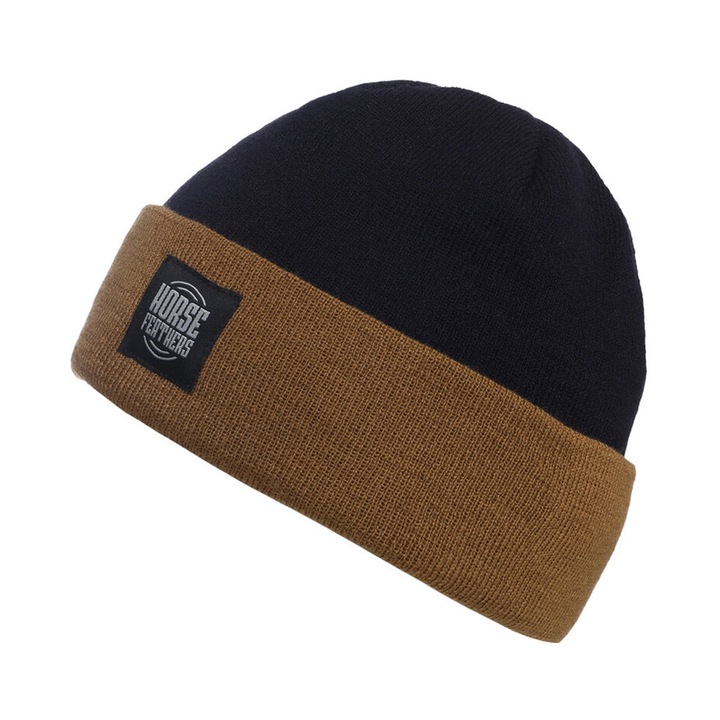 Căciulă bărbați, Horsefeathers, DEKE, multicolor, 100% acrilic, unică