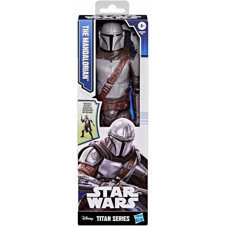 Star Wars Mandalorian figura, 30 cm, artikulált
