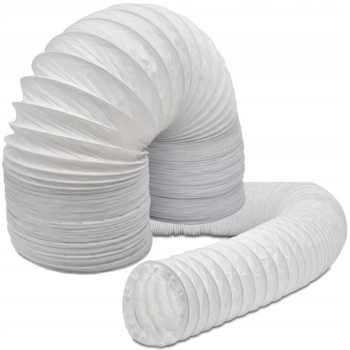 Canal flexibil PVC 200 mm, 10 m, pentru sisteme de ventilatie