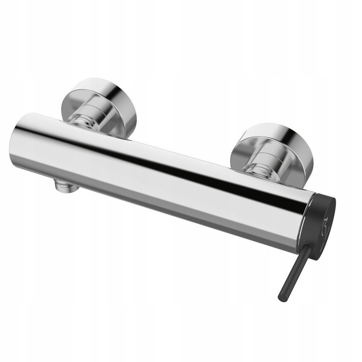 Baterie natryskowa Sea-Horse OVE, crom/negru, 35mm, fara set de dus