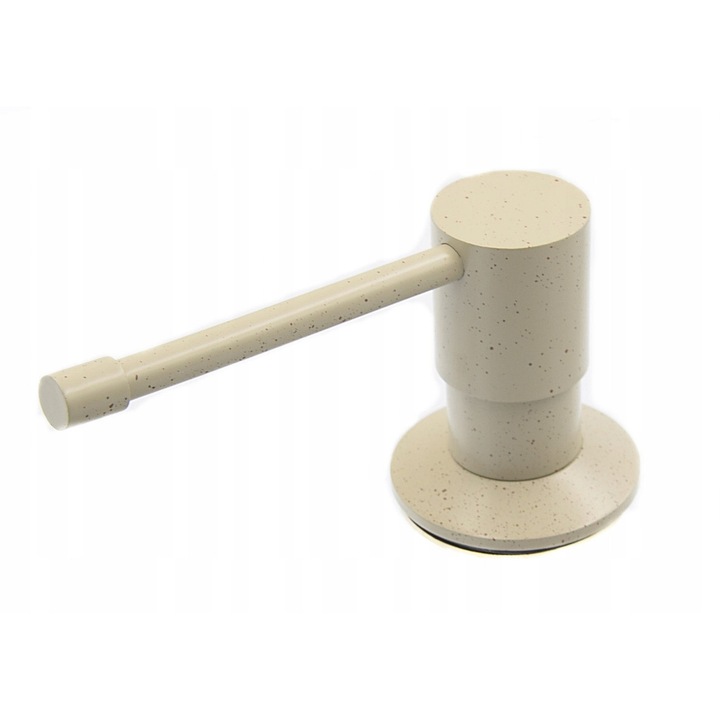 Gamma adagoló, négyzet alakú, 300ml, bézs, 250x50mm, komplett szerelőkészlet