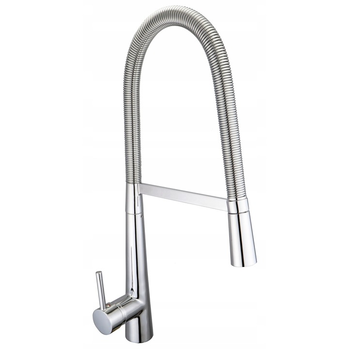 Baterie zlewozmywakowa ERCO, tip "U", elastyczna, crom, 510mm, set de montaj inclus