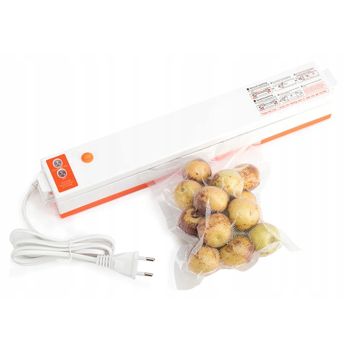 Aparat de vidat Cleo Art, zgrzewarka prozionala, 80W, 295mm, 36,5x5,5x5cm, set 20 pungi 25x17cm