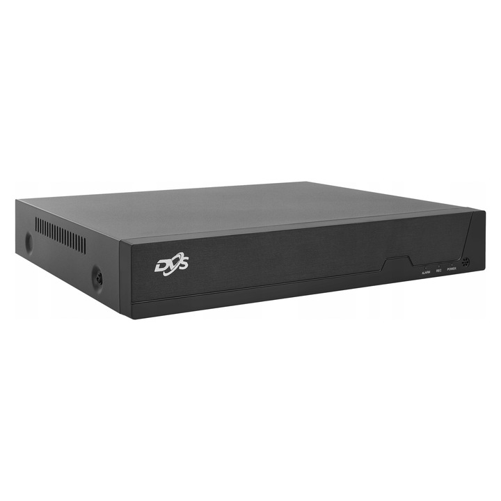 Мрежов видеорекордер DVS-NVR0801-E8, поддържа 8 камери, 4K Ultra HD, H.265+, 255x230x45mm