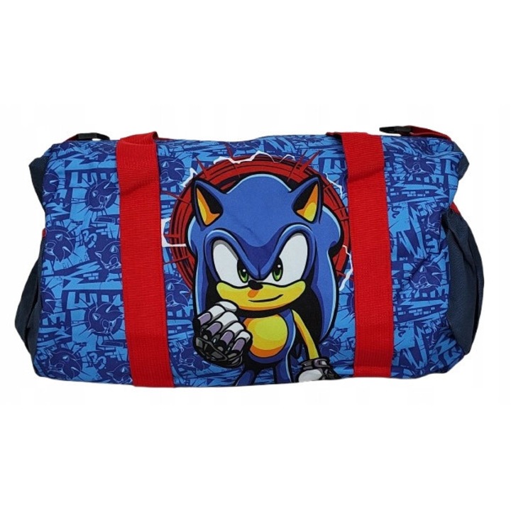 Geanta de voiaj Mister, model Sonic, 38x22x18cm, multicolor