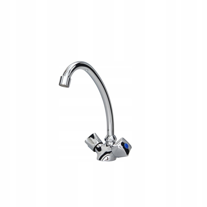 Комплект смесители за мивка и душ, Sea-Horse, хром, единичен монтаж, 130x120mm, 48mm, 150x60mm