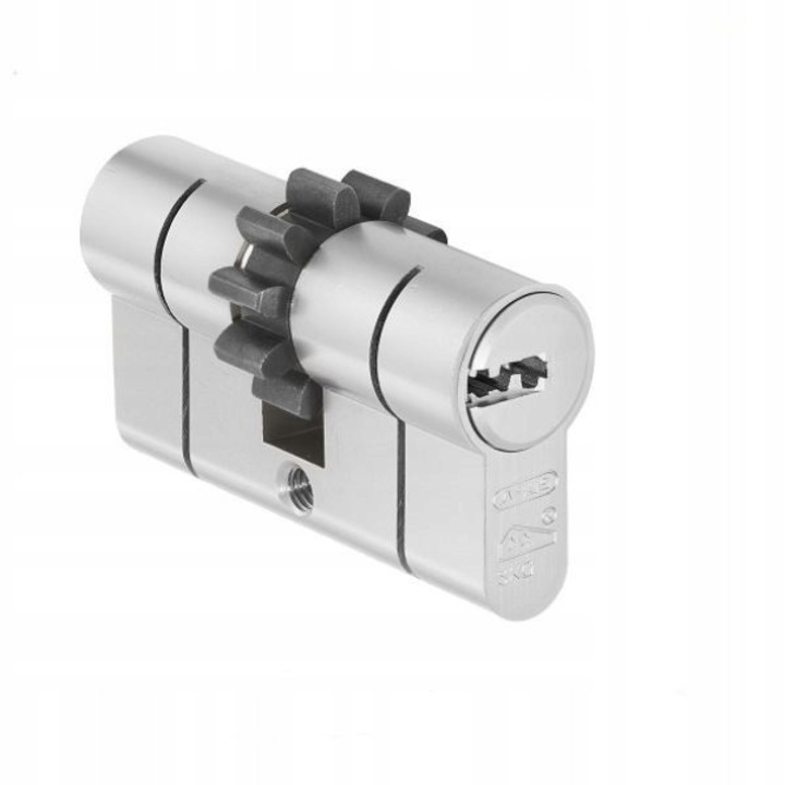 Cilindru usa ABUS 30x45mm, nichel, 5 chei, rezistenta la efractie clasa C