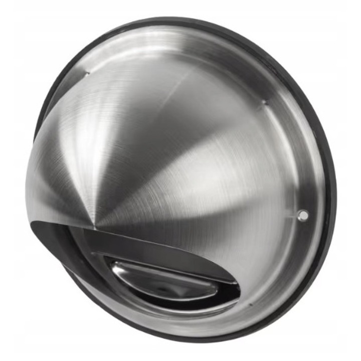 Evacuare ventilatie 12cm otel inoxidabil cu picurator