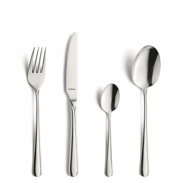 Set tacamuri 24 piese, Amefa Astoria, inox, lucios, pentru 6 persoane