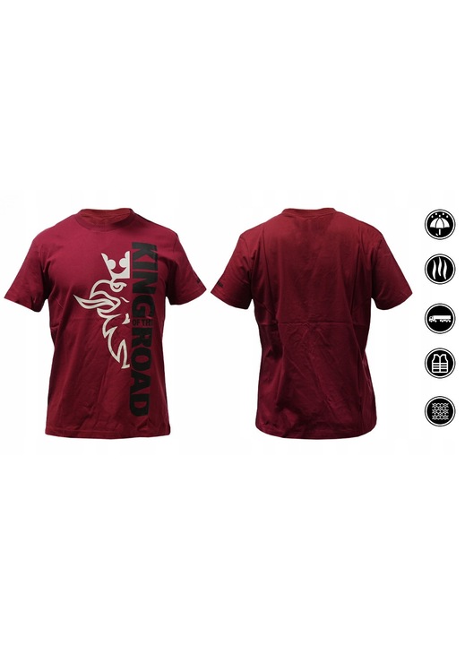 Férfi póló, Scania, King of the Road, pamut, 2XL INTL