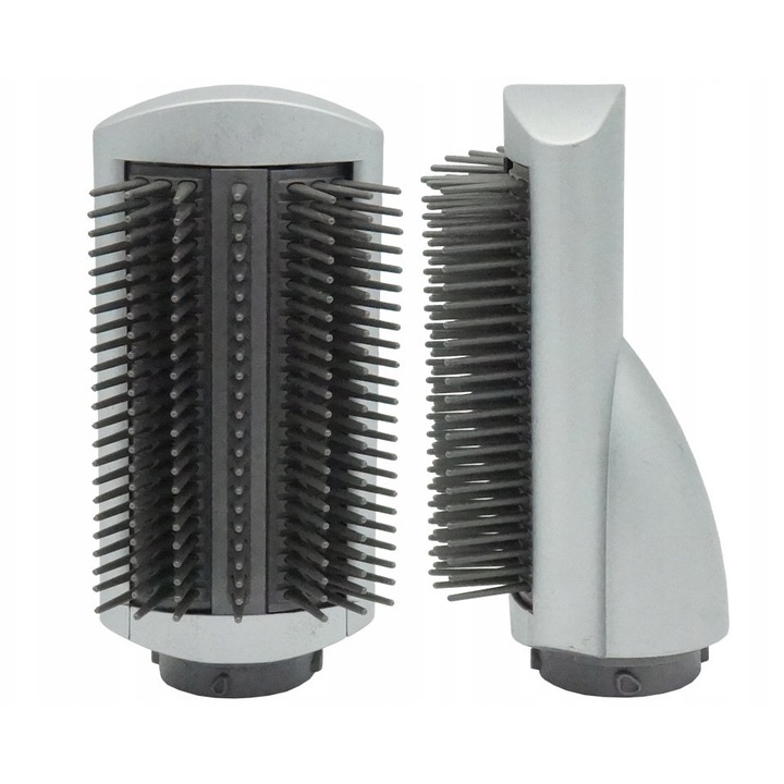 Perie de par electrica Minx, model Airwrap, argintie, pentru par des, 4062493724715