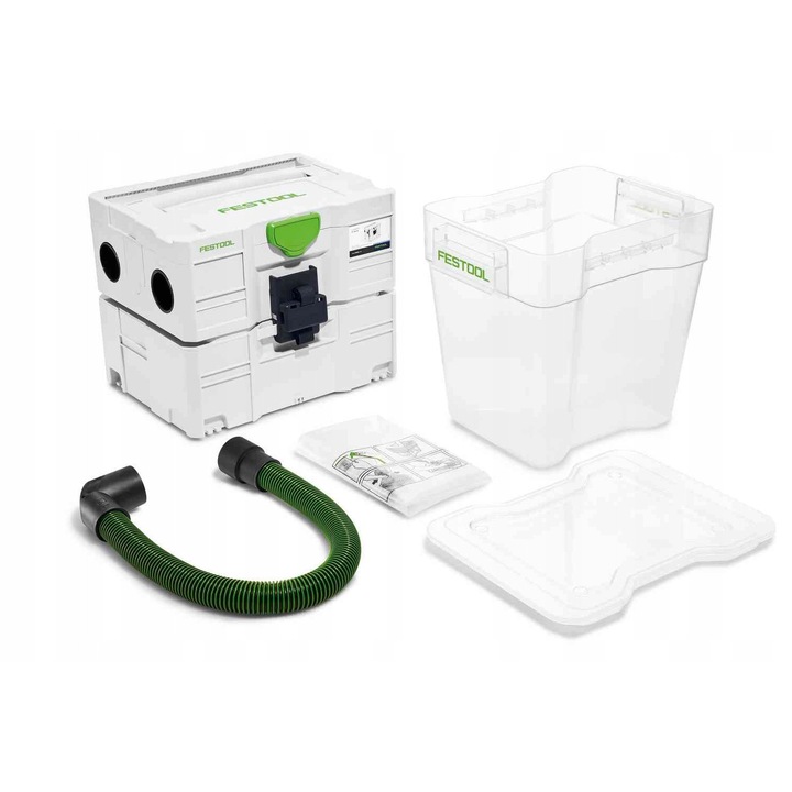 Циклонен сепаратор за прах Festool CT-VA-20, голям капацитет, компактен, за CT 26/36/48
