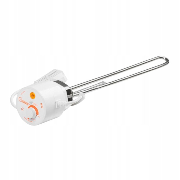 Element incalzire pentru bolier, Gwarant MW-200 2000W, cu termostat, 5/4'', alb