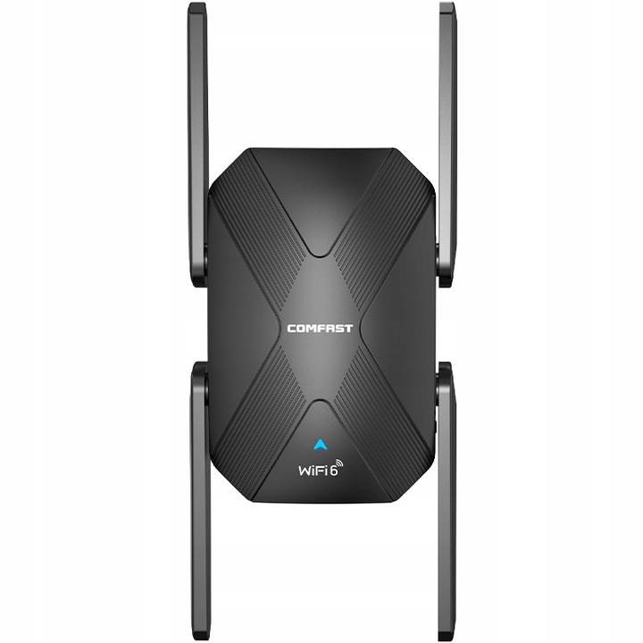 Repetor WiFi 6 COMFAST CF-XR181, 1500 Mbps, 4 antene 3dBi, 2.4GHz/5.8GHz, 80x41.5x125mm
