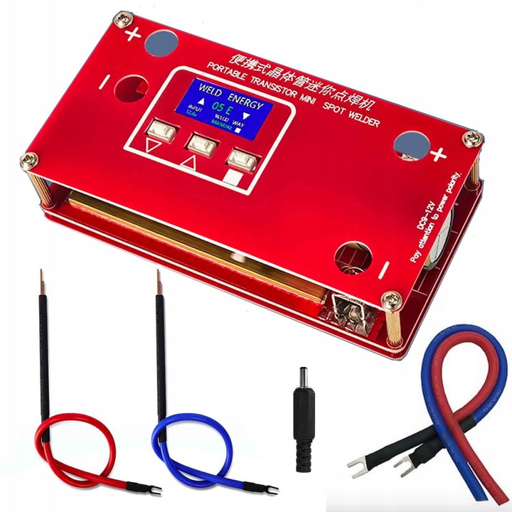 Zgrzeware punctuala Elektroweb, 9-12V, 300A, 5 module MOS, 100x60x30mm, set complet