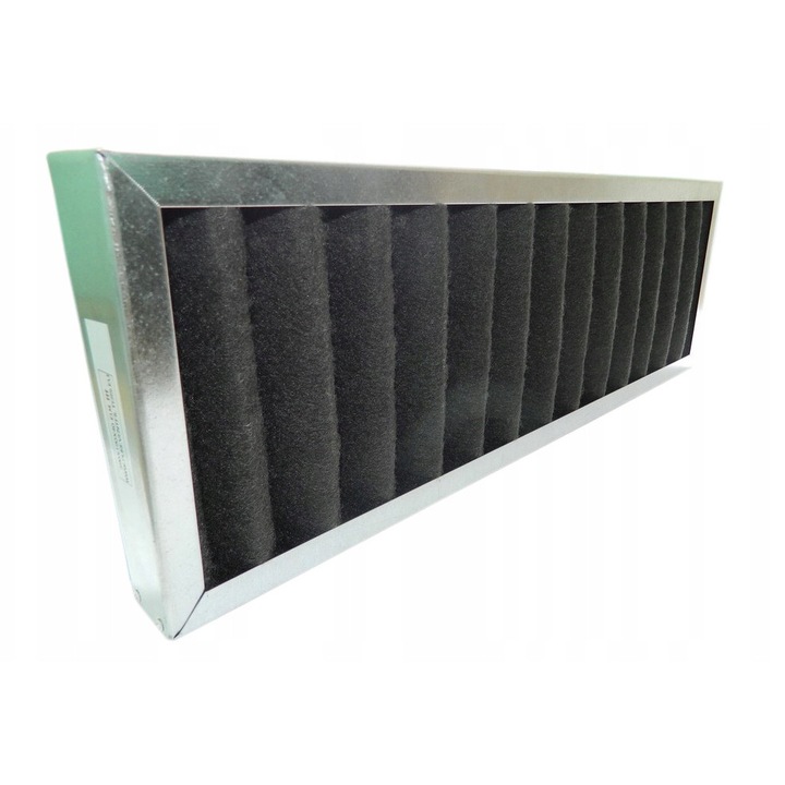Filtru carbon G4 pentru aparate de climatizare, PVF, 190x480x40mm, csere szett