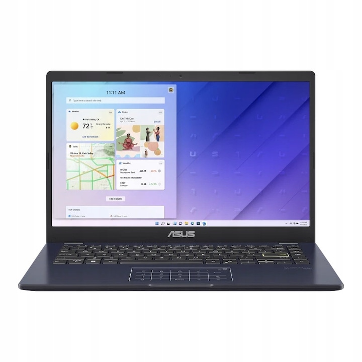 Laptop ASUS Vivobook Go 14, Intel Celeron, 4GB, 128GB, negru, 14"
