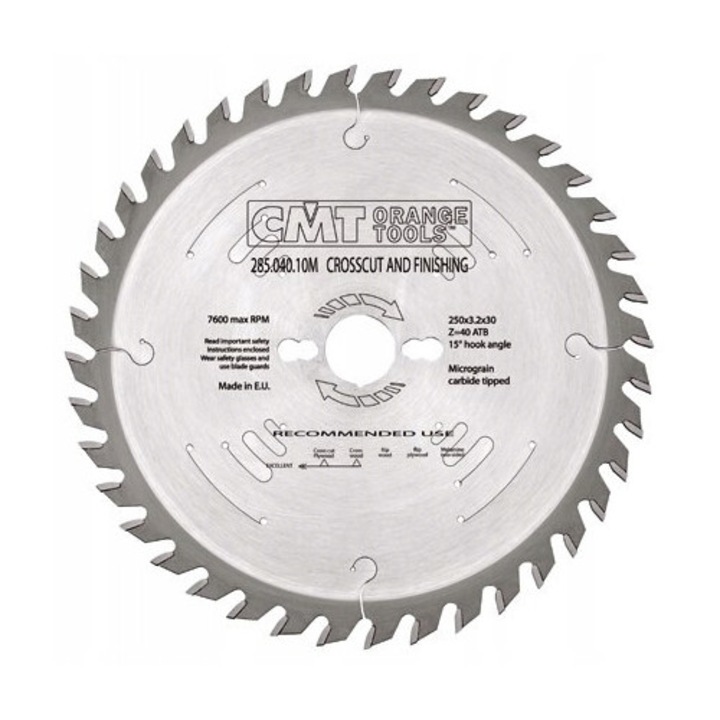 Tarcza circulara CMT 285.048.12H, 300x20x3,2mm, 48 dinti, pentru taierea lemnului