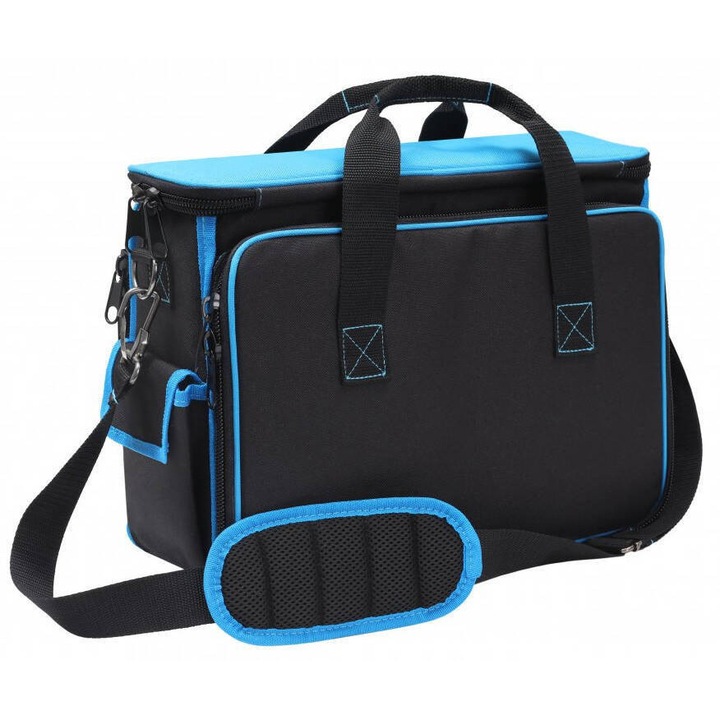 Torba universala Hoegert HT7G215, 29 compartimente, poliester 600D, rezistenta la intemperii, dimensiuni optime