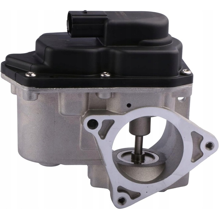 Supapa EGR 2.0 TDI, TOP, metal, 2 porturi, 12x21x5cm, pentru VW Audi Skoda Seat, argintiu/negru
