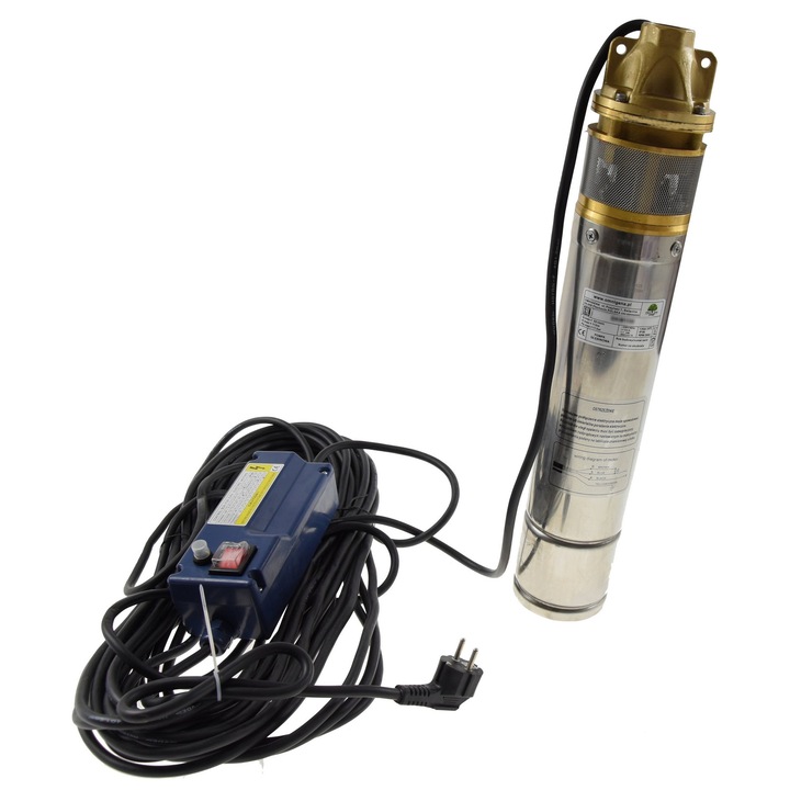 Pompa submersibila SKM 150, 1100W, 50L/min, 230V, 55cm, set cu cablu 15m